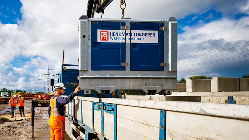 Tijdelijke pompinstallaties huren Tijdelijke pompinstallaties huren